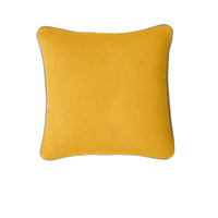 Thumbnail for J Elliot Home Gabriel 100% Cotton Cushion Cover 43 x 43 cm Yellow