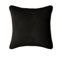 Thumbnail for J Elliot Home Gabriel 100% Cotton Cushion Cover 60 x 60 cm Black