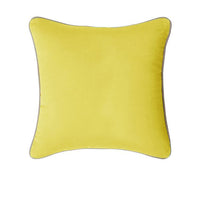 Thumbnail for J Elliot Home Gabriel 100% Cotton Cushion Cover 60 x 60 cm Yellow