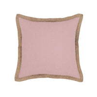 Thumbnail for J Elliot Home Hampton Linen Cushion Cover 50 x 50 cm Dusty Pink