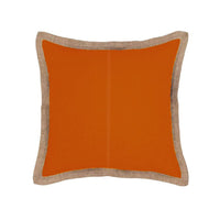 Thumbnail for J Elliot Home Hampton Linen Cushion Cover 50 x 50 cm Pumpkin