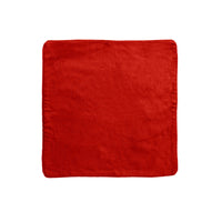 Thumbnail for IDC Homewares Lollipop Cotton Piped Cushion Cover 60 cm square Ruby