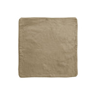 Thumbnail for IDC Homewares Lollipop Cotton Piped Cushion Cover 60 cm square Wheat
