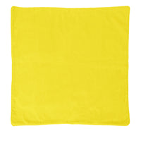 Thumbnail for IDC Homewares Lollipop Extra Large Cotton Piped Square Cushion Cover 90 x 90 cm Yellow