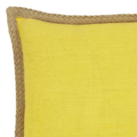 Thumbnail for J Elliot Home Mornington Linen Cushion Cover 50 x 50 cm Charcoal