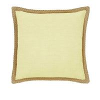 Thumbnail for J Elliot Home Mornington Linen Cushion Cover 50 x 50 cm French Vanilla