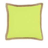 Thumbnail for J Elliot Home Mornington Linen Cushion Cover 50 x 50 cm Limeade