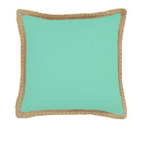 Thumbnail for J Elliot Home Mornington Linen Cushion Cover 50 x 50 cm Mint