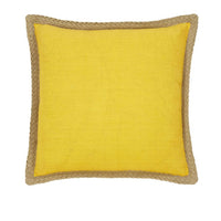 Thumbnail for J Elliot Home Mornington Linen Cushion Cover 50 x 50 cm Yellow