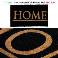 Thumbnail for J.Elliot Home Home PVC Backed Coir Printed Door Mat