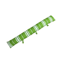 Thumbnail for Green Striped 320g Light Weight Draught Excluder 90 x 14 cm