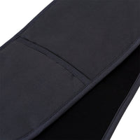 Thumbnail for J Elliot Home Selby Cotton Double Oven Mitt Glove 17 x 82 cm Charcoal & Black