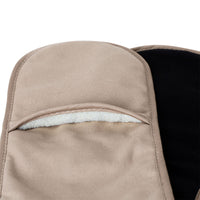 Thumbnail for J Elliot Home Selby Cotton Double Oven Mitt Glove 17 x 82 cm Sandstone & Black