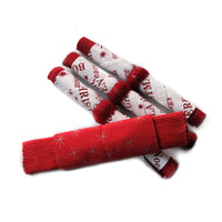 Thumbnail for Set of 4 Fiona Cotton Placemats with Napkins and Napkin Rings Red White