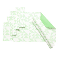 Thumbnail for J.Elliot Home Set of 8 Cotton Napery Set Pippa Mint