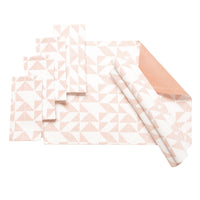 Thumbnail for J.Elliot Home Set of 8 Cotton Napery Set Pippa Powder Puff Pink