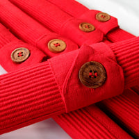 Thumbnail for Set of 5 Georgia Cotton Ribbed Placemats 30 x 47cm