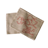 Thumbnail for Christmas Jute Woven Taupe Table Runner 33 x 180cm Elf