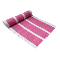 Thumbnail for IDC Homewares Ribbed Pattern Table Runner Gelato Raspberry