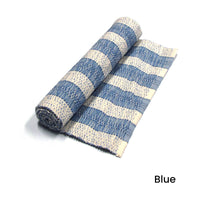 Thumbnail for Noah Stripe Cotton Ribbed Table Runner 33 x 150 cm Blue