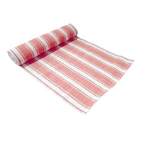 Thumbnail for IDC Homewares Ribbed Pattern Table Runner Panama Narrow Coral