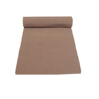 Thumbnail for Ribbed Cotton Table Runner 33 x 180 cm Mocha