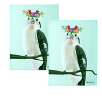 Thumbnail for IDC Homewares Set of 2 Christopher Vine Design Tea Towels Kookaburra