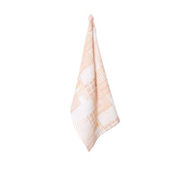 Thumbnail for J.Elliot Home 100% Linen Print Tea Towel Rue Blush
