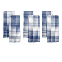 Thumbnail for J.Elliot Home Set of 6 Elly Terry Tea Towels Blue