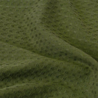 Thumbnail for J Elliot Home Waffle Set of 4 Cotton Tea Towels 50 x 70 cm Olive