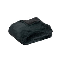 Thumbnail for J.Elliot Home Arlo Faux Fur Throw Charcoal