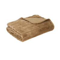Thumbnail for Baw Baw Plush Throw Champagne (Latte)