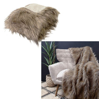Thumbnail for J Elliot Home Elk Luxury Faux Fur Throw 130 x 160cm