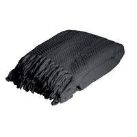 Thumbnail for J.Elliot Home Louie Throw Rug Charcoal
