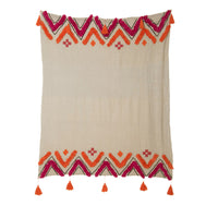 Thumbnail for J.Elliot Home Merryn Cotton Throw Orange Multi