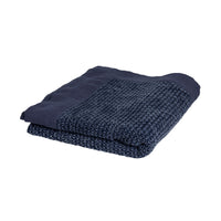 Thumbnail for J.Elliot Home Taylor Cotton Jacquard Throw Rug Navy
