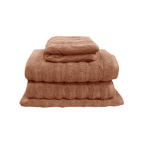 Thumbnail for J Elliot Home Set of 4 George Collective Cotton Bath Towel Set Terracota