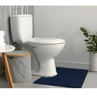 Thumbnail for Toggle Microfiber Bath Mat Contourned Navy