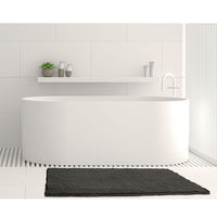 Thumbnail for Toggle Microfiber Bath Mat Medium Charcoal