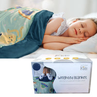 Thumbnail for Jelly Bean Kids UFO Aqua Kids Weighted Blanket 2.8kg