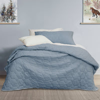 Thumbnail for Jelly Bean Kids Bolston Pale Blue Kids Coverlet Set Single/Double