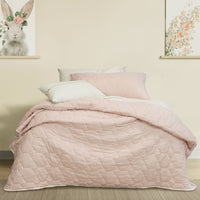 Thumbnail for Jelly Bean Kids Bolston Pink Kids Coverlet Set Single/Double
