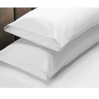 Thumbnail for Apartmento 225TC Fitted Sheet Set King White plus 2 Pillowcases