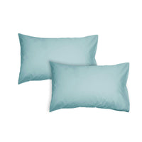 Thumbnail for Algodon Pair of 300TC Cotton Standard Pillowcases Denim