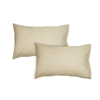 Thumbnail for Algodon Pair of 300TC Cotton Standard Pillowcases Stone
