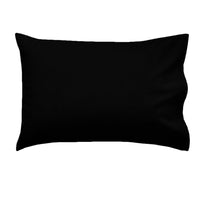 Thumbnail for Essentially Home Living Polyester Cotton Queen Pillowcase 53 x 78 cm Black