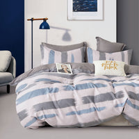 Thumbnail for Ardor 250TC Sea Breeze Cotton Sateen Quilt Cover Set King