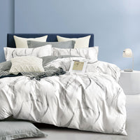 Thumbnail for Ardor 250TC Vander Cotton Sateen Quilt Cover Set King