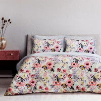 Thumbnail for Ardor Holly Printed Floral Quilt Cover Set Queen