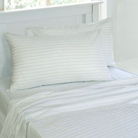 Thumbnail for Jelly Bean Kids Striped Sheet Set Chambray King Single
